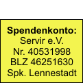 Spendenkonto